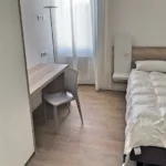 Camera singola del Trilocale, appartamento Hotel Accademia Trento centro storico