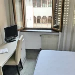 Finestra aperta nella Doppia Uso Singola, Hotel Accademia Trento centro storico